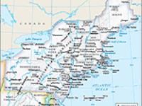 Us Northeast Wall Map