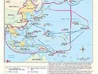 World War Ii Pacific Wall Map