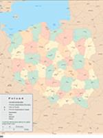 Poland Wall Map