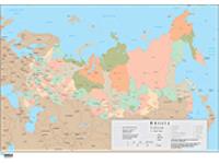 Russia Wall Map
