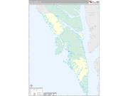 Sitka County Wall Map Premium Style 2009