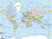 Europe Centered World Political Map