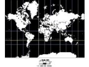 Europe Centered World Simplified Map