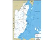 Belize Road Map