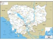 Cambodia Road Map