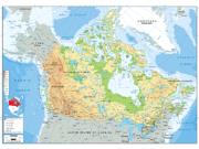 Canada Physical Map