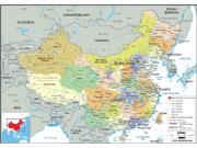 China Political Map