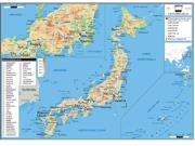 Japan Physical Map