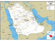 Saudi Arabia Road Map