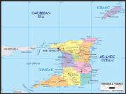 Trinidad Political Map