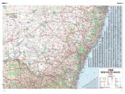 New South Wales Wall Map