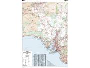 South Australia Wall Map