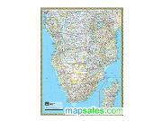 Southern Africa Wall Map