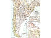 Southern South America 1958 Map