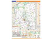 Arizona State Wall Map