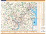 Baltimore MD Vicinity Wall Map