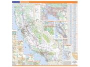 California State Wall Map