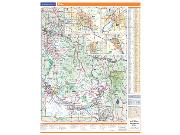 Idaho State Wall Map
