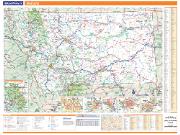 Montana State Wall Map