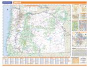 Oregon State Wall Map