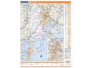 Rhode Island State Wall Map