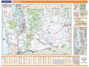 Washington State Wall Map