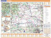 Wyoming State Wall Map