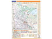 Mississippi State Wall Map