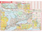Ontario Province Wall Map