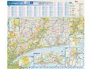 Connecticut Wall Map