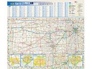 Kansas Wall Map