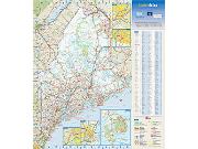 Maine Wall Map