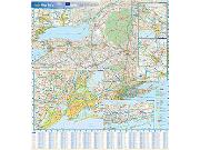 New York Wall Map