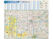 Oklahoma Wall Map