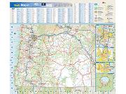 Oregon Wall Map