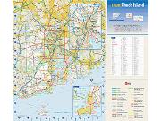 Rhode Island Wall Map