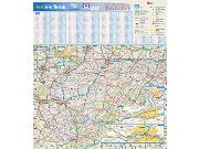 West Virginia Wall Map