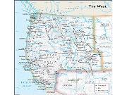 Contemporary USA Map
