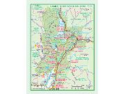 Grand Teton National Park Wall Map