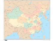 China Wall Map