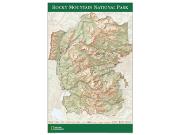 Rocky Mountain National Park Wall Map