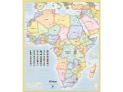Africa Political Wall Map