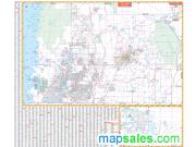 Hernando County Wall Map