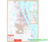 Brevard County South Wall Map