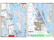 Brevard County Wall Map