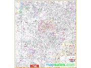 Cobb County Wall Map