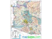 Arizona Highways Wall Map