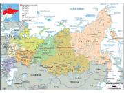Russia Political Map