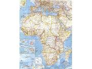 Africa 1960 Wall Map