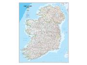 Wall Map of Ireland